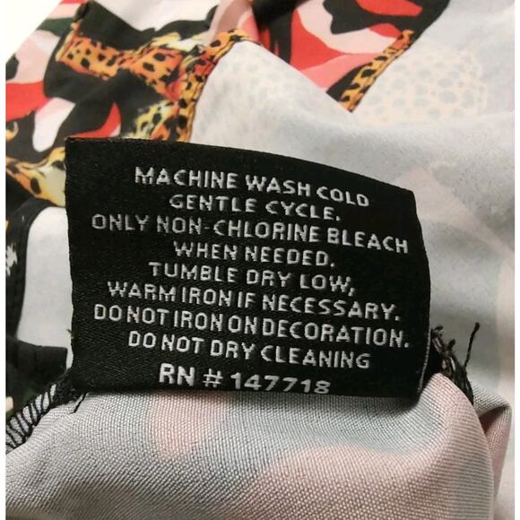 Rebel Minds, Men's Multi-colored Short Sleeve Button up Shirt, Sz Large, Party - Picture 8 of 9